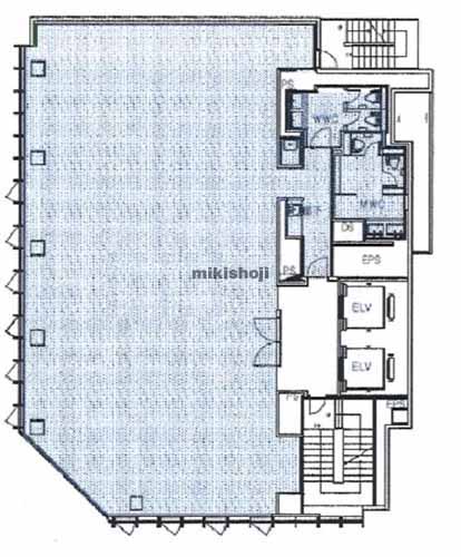 ＣＯＭＳ虎ノ門 平面1