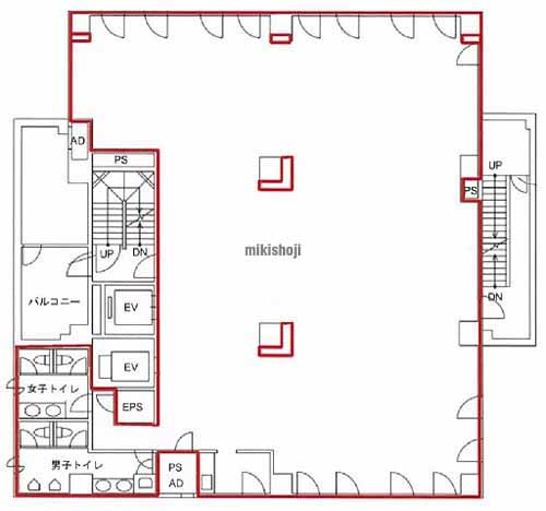 二番町平和ビル 平面1