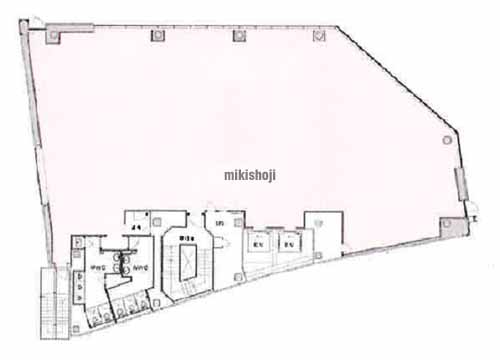 新宿野村證券ビル 平面1