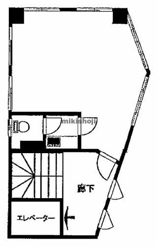 新宿久川ビル 平面1