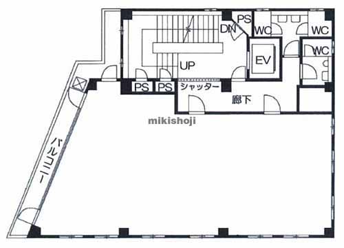 ほまれ屋本社ビル 平面1
