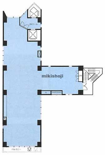 花川ビル 平面1