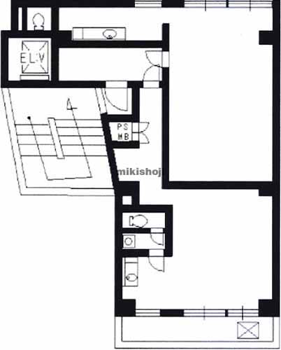 目白久保ビル 平面1