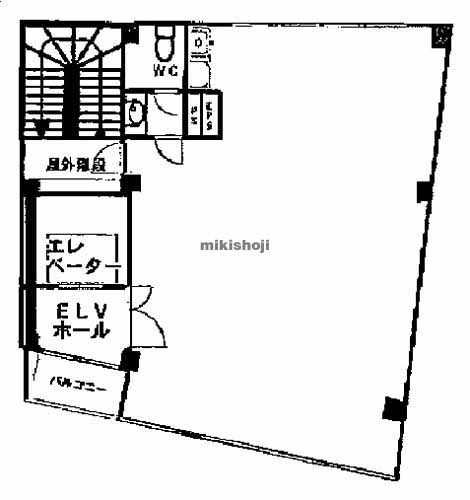 クレール北千住 平面1