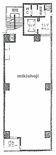 インパックビル（磯山ビル） 平面1