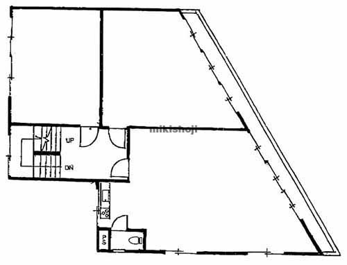 川越市の平野ビル 平面1