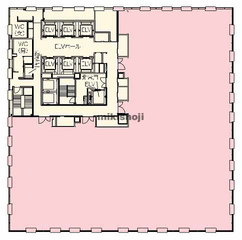 Ｄタワー西新宿 平面1