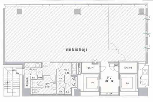 西五反田のＰＭＯ五反田 平面1