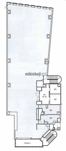 日テレ四谷ビル 平面1