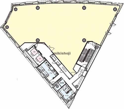 明産霞が関ビル 平面1
