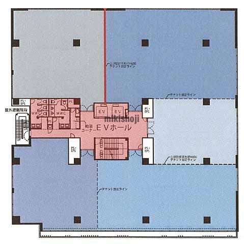 小田急町田森野ビル 平面1