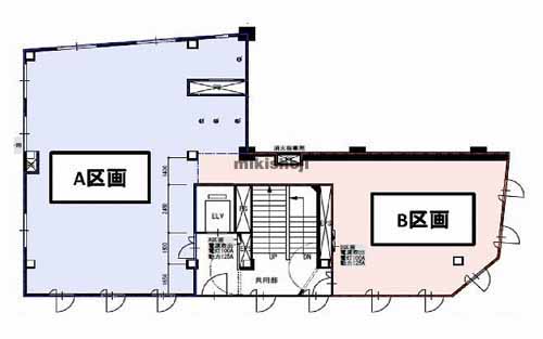 オーキッドビル 平面1