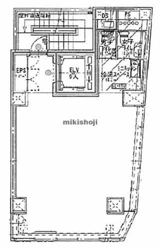ハリウッド虎ノ門ビル 平面1