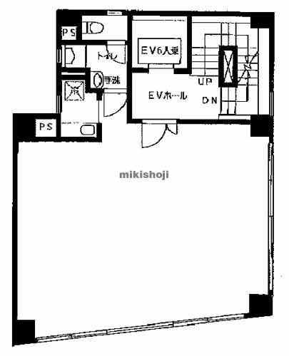 浅草橋・柳橋のトムワンビル 平面1