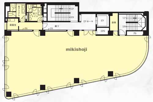 ＶＯＲＴ新橋Ⅲ 平面1