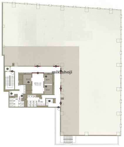 住友不動産神田和泉町ビル 平面1