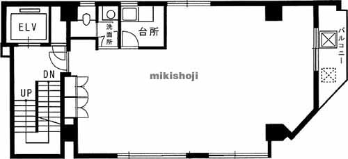 山下ビル 平面1