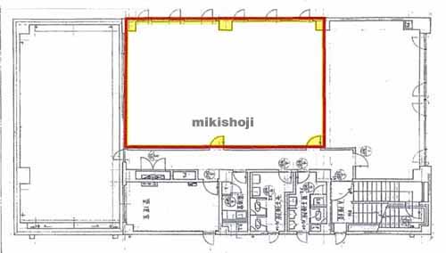 天王台酒巻ビル 平面1