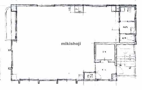小石川・小日向の内田ビル 平面1