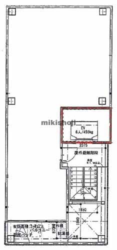 ＡＣＮ築地二丁目ビル 平面1