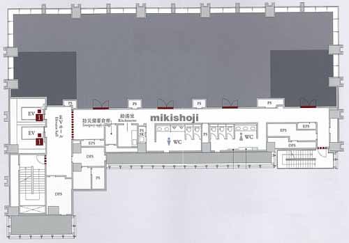 東京日本橋タワーアネックス 平面1