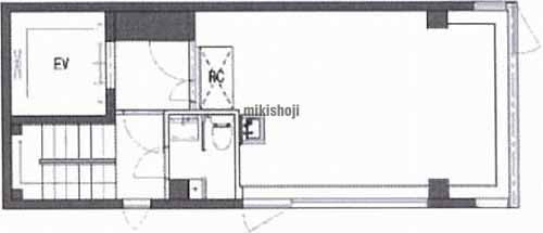 元屋ビル新富町 平面1