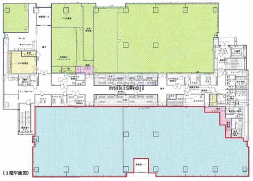 ＮＴＴドコモ新潟ビル 平面1