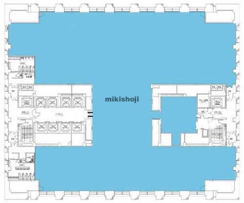 第一生命日比谷ファースト 平面1