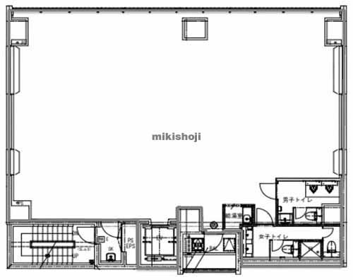 新陽社八丁堀ビル 平面1
