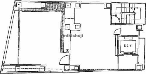 市ヶ谷八幡町ビル 平面1