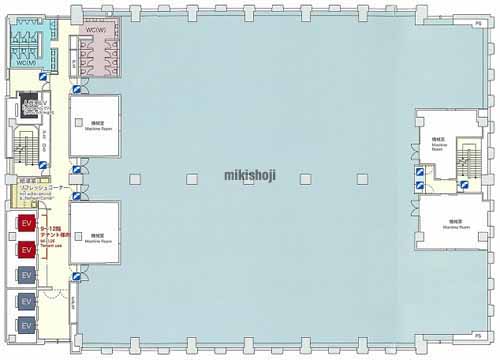 永代ダイヤビルディング 平面1