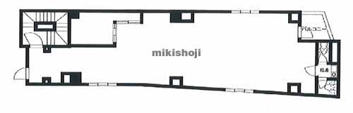 赤坂ストリートビルディング 平面1