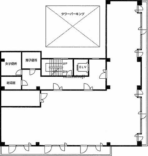 石井ビル 平面1