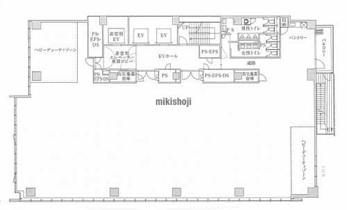 ＰＭＯ田町Ⅲ 平面1
