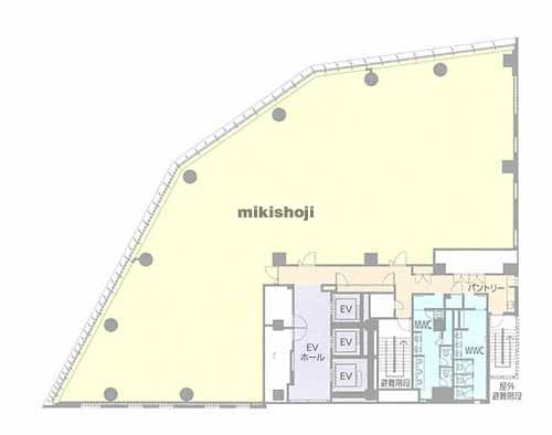 神田御幸ビル 平面1