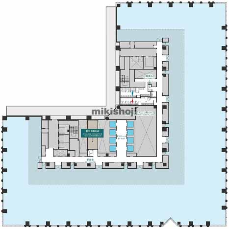 赤坂トラストタワー 平面1