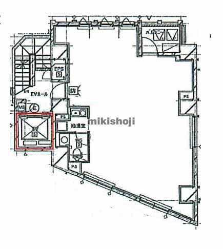 金松堂ビル 平面1