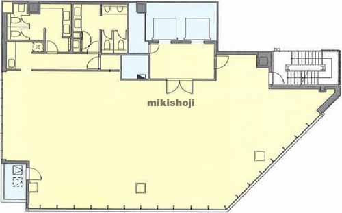 ＢＩＺＣＯＲＥ東神田 平面1