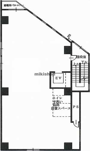 松栄ビル弐号館 平面1