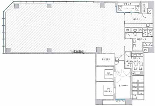 ＰＭＯ八丁堀Ⅴ 平面1