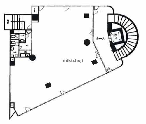 ファルマ８０２ビル 平面1