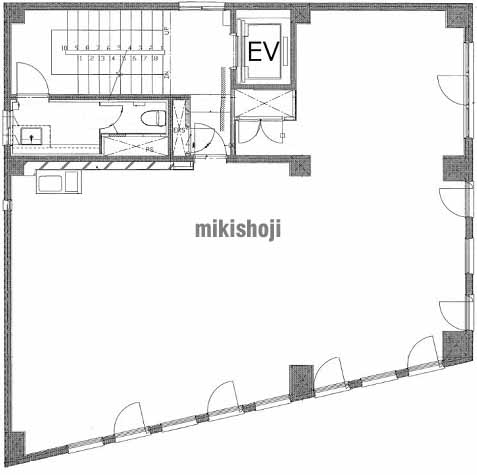 渋谷董友ビルａｎｎｅｘ 平面1