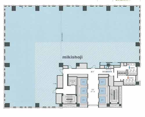 芝御成門タワー 平面1