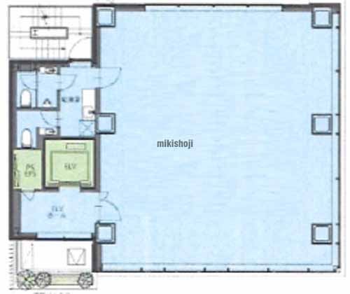 フォーラム渋谷神泉 平面1