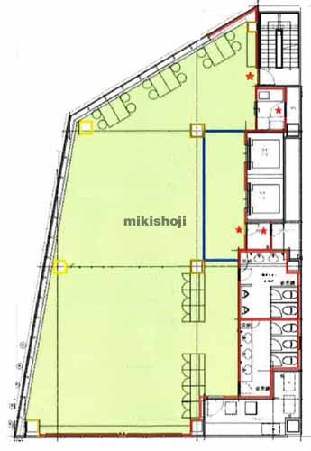 フィル・パークTOKYO GINZA Shintomi Lab. 平面1