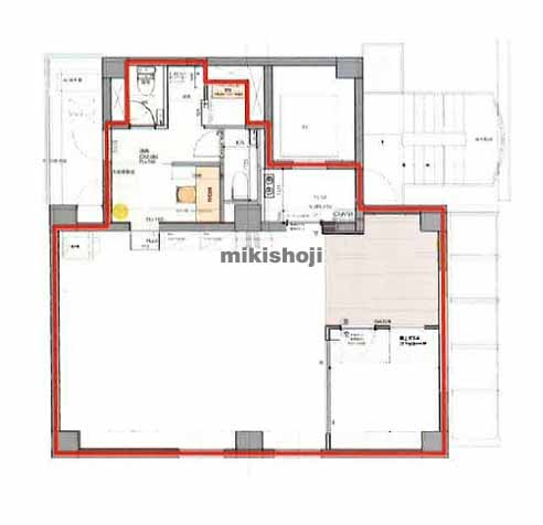 Ｍ．ＢＡＬＡＮＣＥ+　ＵＥＮＯ　ＥＡＳＴ 平面1