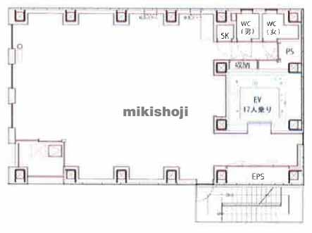 銀座髙木ビル 平面1
