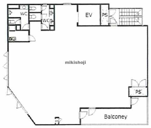 ＡＺＮＯＭＡ東町ビル 平面1