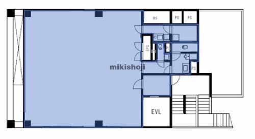 三共赤坂ビル 平面1