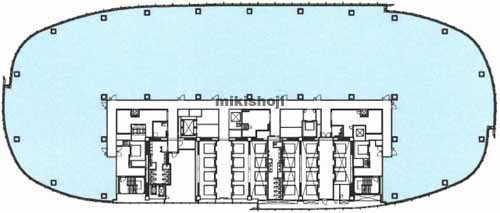 赤坂二・六丁目地区開発計画（東棟） 平面1